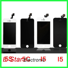 Mobile phone spare parts manufacture lcd touch screen assembly for iphone 5s white only
