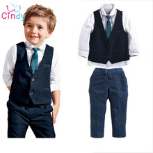 Retail 2015 new arrive baby girls Europe summer set 3 pcs set kids cloth set girls clothing suit children clothing set