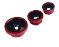 Universal Fisheye Wide Angle Macro Telephoto Lens 4 in 1 Magnetic Photo Phone Lens for iPhone