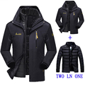 2016 new winter jacket male female Down jacket Waterproof windproof leisure jacket Plus thick velvet Warm