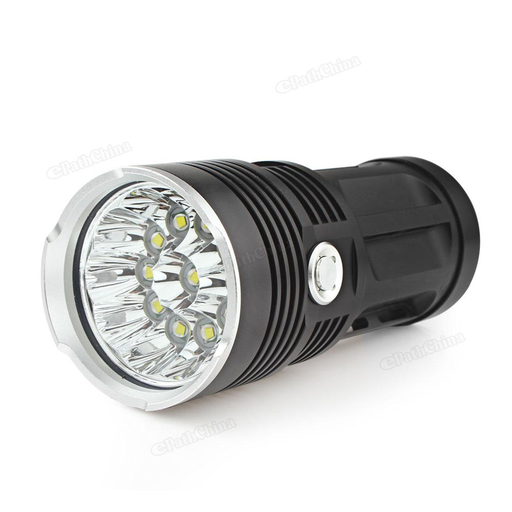 Brightest LED Flashlights Portable Torch SKYRAY Super Bright 11 x XML-T6 LED Hunting Fishing Flash Light Torch