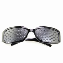 High Quality 2PCS lot Fashion Hole Eye Vision Exercise Care Improve Pinhole Glasses Eyesight Improve Eyewear