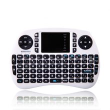 8 Mini 2.4Ghz Wireless Touchpad Keyboard With Mouse For Pc, Pad, Xbox 360, Ps3, Google Android Tv Box, Htpc, Iptv