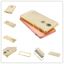Anti-knock Protective Case for oneplus 3 Luxury Aluminum Metal Frame Slim Acrylic Back Cover For oneplus 3 Mobile Phone