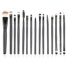 15pcs Set Eye Shadow Foundation eyeliner Eyebrow Lip Brush Makeup Brushes set Tools cosmetics Kits beauty