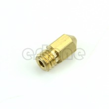 2016 Free Shipping 10pcs/lot 0.5mm Copper Extruder Nozzle Print Head for Makerbot MK8 RepRap 3D Printer