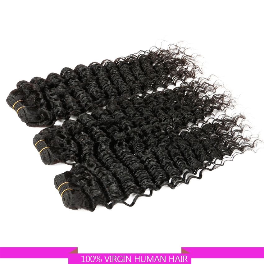 Mink Brazilian Cexxy Hair Deep Wave Curly Hair 3pcs Wet and Wavy Aliexpress Hair Extensions 100% Unprocessed Unice Hair Products
