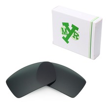 MRY POLARIZED Replacement Lenses for Oakley Gascan Sunglasses Grey Green