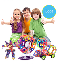 Magnetic Toy 82PCS Mini Magnetic Models & Building Kits 3D Blocks Construction Designer Set Children Educational Toys For Babies