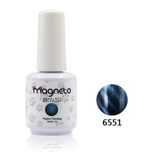 12 Pcs gorgeous  Color  magnetic cat eye gel nail polish 15ml with a free magnet stick 24colors for choice
