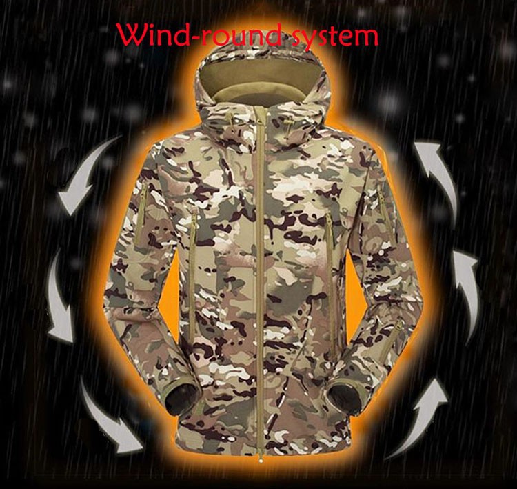 Tactical Jackets Multicolor High quality Lurker Shark skin Soft Shell TAD V4.0 Outdoor Military Waterproof Sports Army Clothing (23)