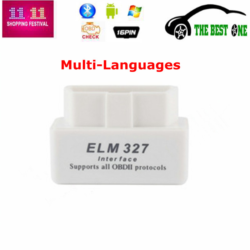 !  -elm327 Bluetooth V2.1 ELM 327 OBD2 / OBD II       Android / Windows