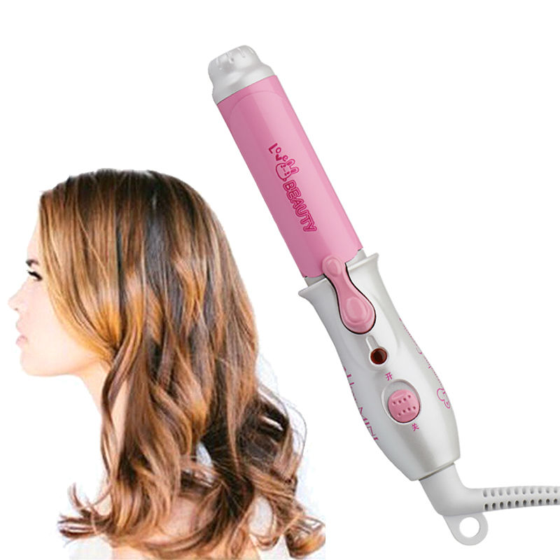 Mini Hair Curling Irons Electronic Curler Wand Crimper ceramic rollers hair irons rulos krultang beauty care styling tools
