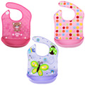 3pcs Baby Bibs Waterproof Boy Girl Bandana Bibs Bebe Cotton Toddler Bids Baby Food Bib Newborn