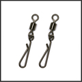 50 pieces lot Rolling swivel with hanging snap Swivels Rolling Swivel Interlock Snap Size8 6 4