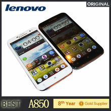 Original Lenovo A850 Mobile Phone 5.5 inch MTK6582m Quad Core 1GB RAM 4GB ROM 5MP Android 4.2 GPS 3G Wholesale Lenovo phone