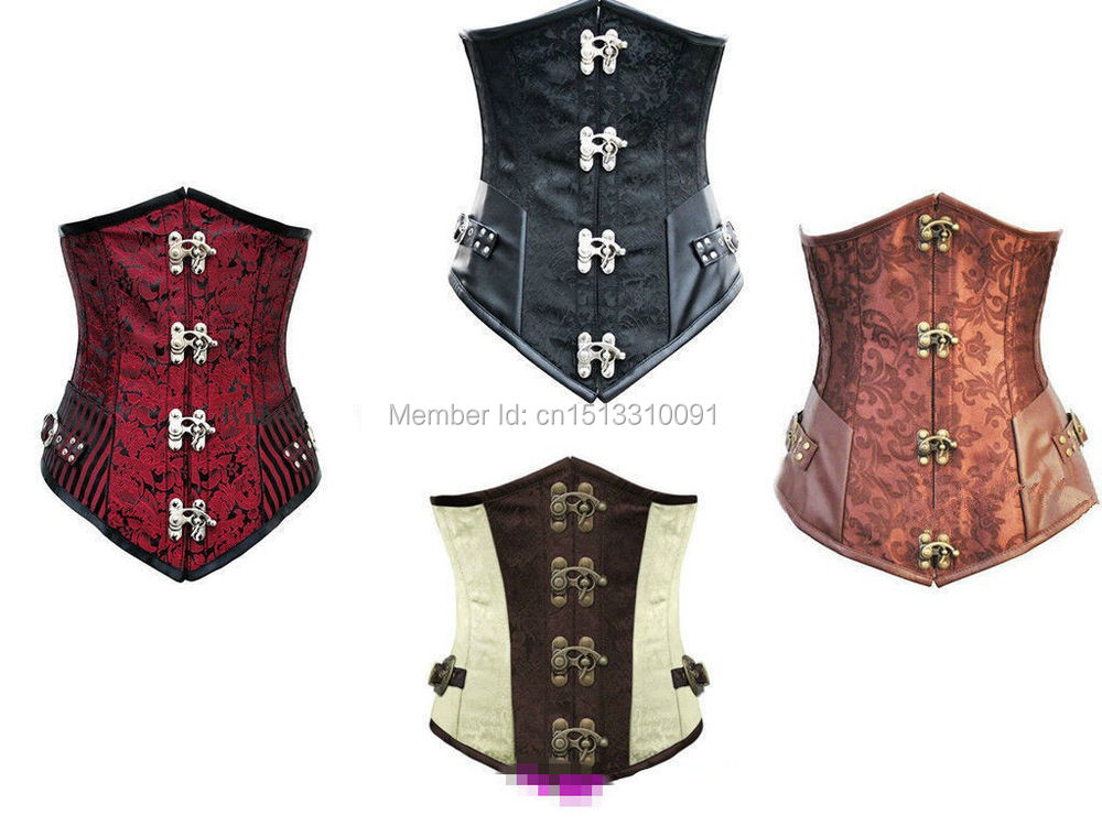 tops lace up boned brocade retro underbust steunk corset s oomph brown brocade lace up boned steunk underbust corset tops s 2xl free shipping in tops lace up boned brocade retro underbust steunk corset s oomph brown brocade lace up boned steunk underbust corset tops s 2xl free shipping in
