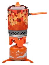 &Fire Maple compact One-Piece Camping Stove Heat Exchanger Pot camping equipment set Flash Personal Cooking System FMS-X1/ X2