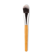 New Sexy Woman Cosmetic Tool Bamboo Handle Facial Mask Brush Makeup Brush E1Xc