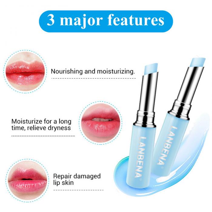 Hyaluronic Acid Lip Balm Moisturizing Nourishing Long Lasting Repairing