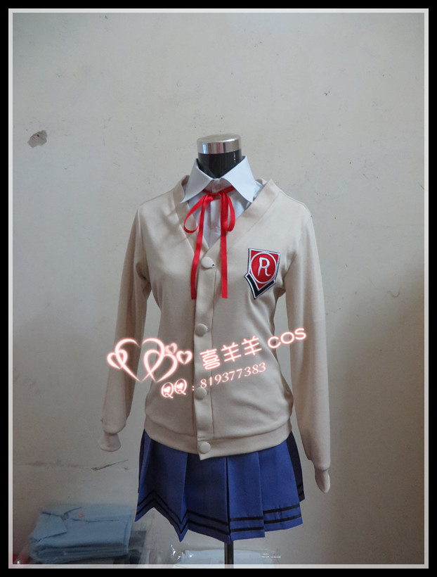 New Anime Date A Live Cardigan Sweater School Uniform Itsuka Shiori Cosplay Costume