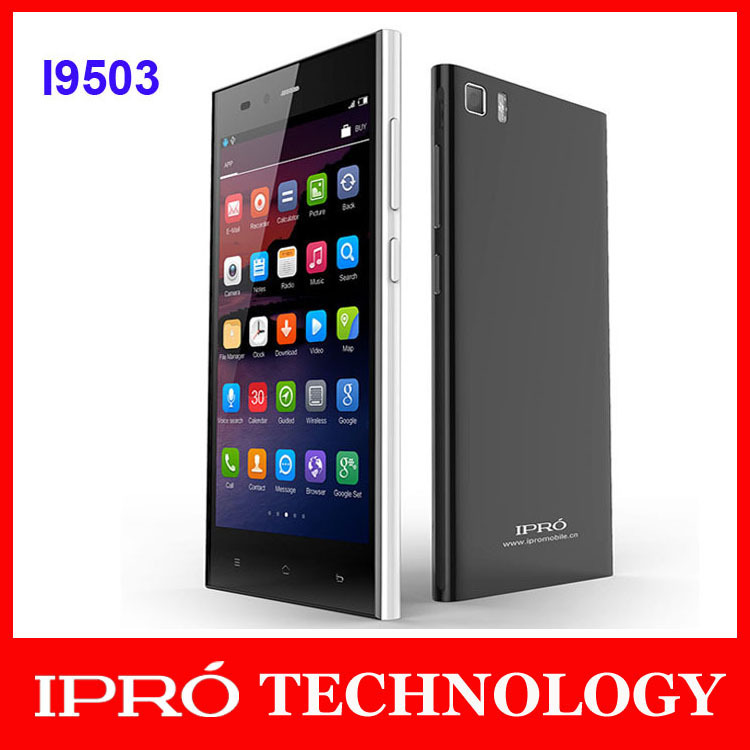 2015 Original Ipro MTK6582 5 0 inch Quad Core Android 4 4 2 Mobile Phone 1GB