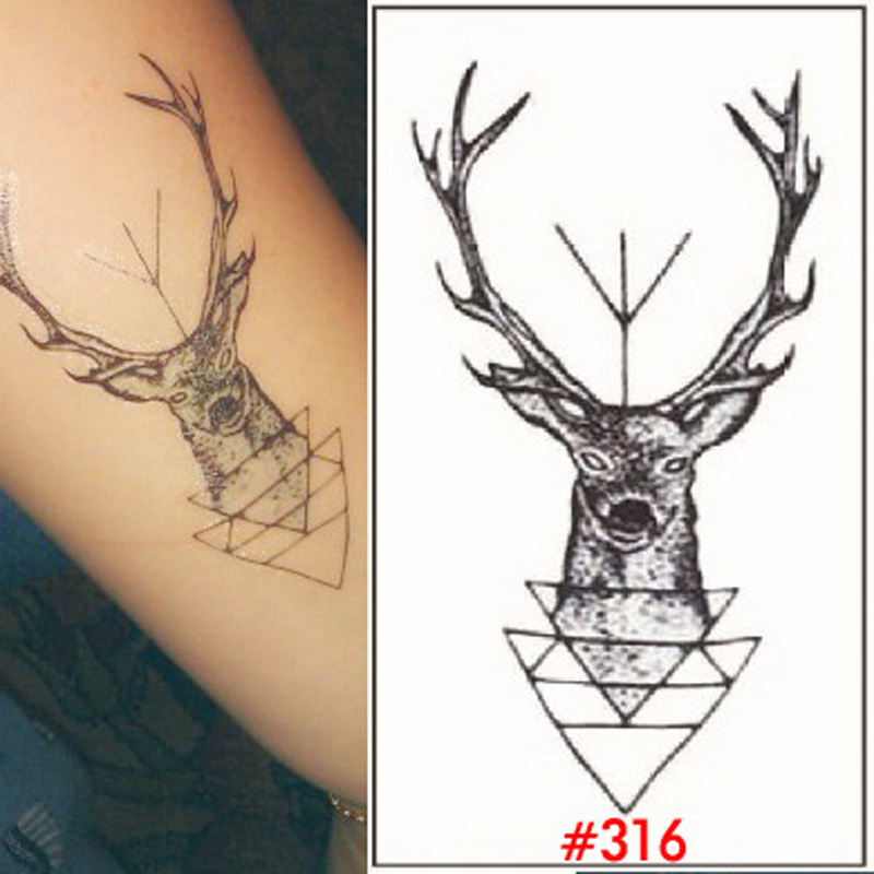 temporary tattoo women tatoo deer tattos adhesive tattoo temporary tattoo women tatoo deer tattos adhesive tattoo