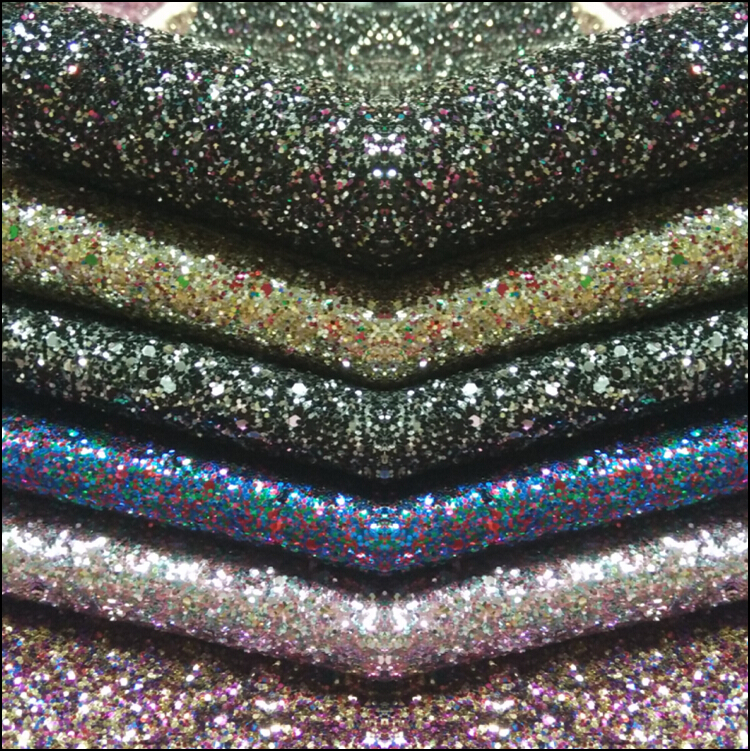 Glitter Chunky Textured Fabric