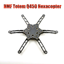 F11798 HMF Totem Q450 Carbon Fiber Hexa-copter Frame Kit for Multi-rotor FPV Drone UAV Better Than F450