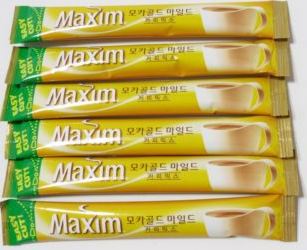 100 Original Korea Product Maxim Mocha Gold Mild Coffee Mix 6 sticks lot Instant Coffee Deliver