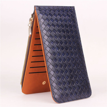 2016 Hot Fashion Women Wallets handbag solid PU Leather Long bag Portable dollar price clutch brand Cash phone card coin Purse
