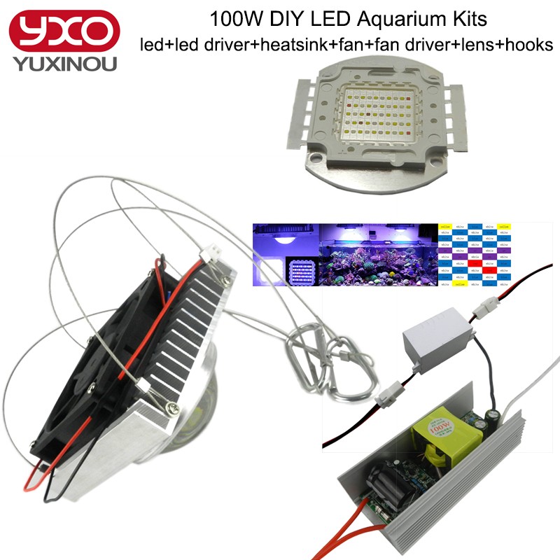50w 100w diy aquarium kits