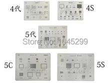 5 шт./лот bga-трафарет посвятить комплект для iPhone 4 4S 5 5S 5c каждый