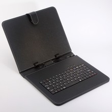 Free Shipping Leather Case USB Russian Keyboard for 7″ 8″ 9″ 9.7″ 10.1″ Tablet PC and style capacitive pen and one cables 7 8 9