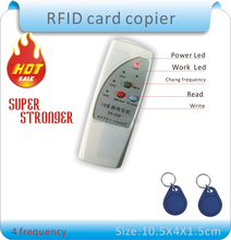 Free shipping 4 frequency RFID Copier Duplicator Cloner ID EM reader writer 10pcs EM4305 writable keyfob