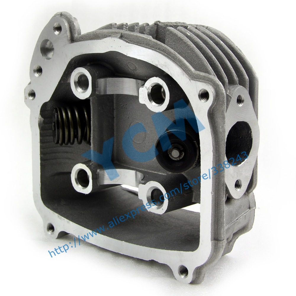 EUII font b GY6 b font 125cc Cylinder Head Assembly Diameter 52 4mm with Valves for