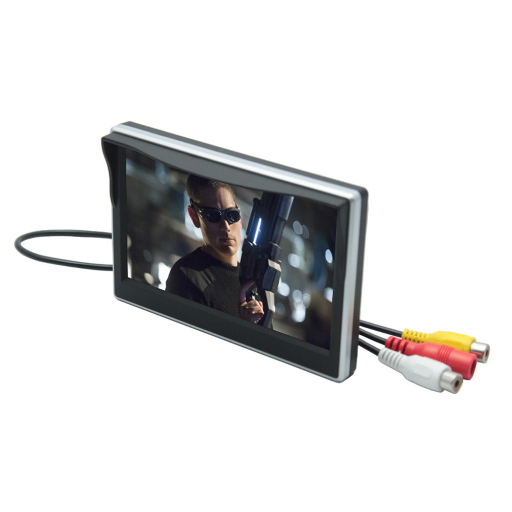 Digital TFT LCD Full HD two-way AV in reverse priority 5 inch Car Monitor Backup Rear View camera Digital TFT LCD Full HD two-way AV in reverse priority 5 inch Car Monitor Backup Rear View camera