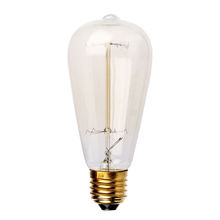 Incandescent Bulbs Vintage Straight Tungsten Filament Edison Light Bulb 40W 110V 220V Free Shipping 2015 New