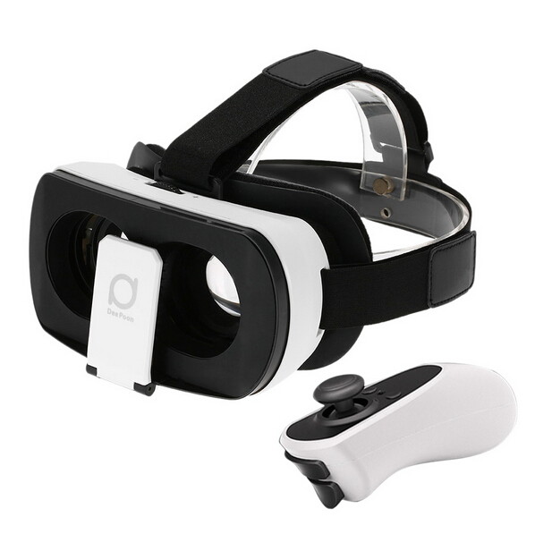 DeePoon V3 Real Virtual Reality VR Gaming 3D Glasses Headset Helmet 3D VR Adult Video w