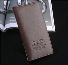 2015 Wholesale solid magic men wallets Zipper soft long male clutch bag thin brand leather portfolio