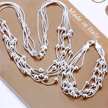 Free-Shipping-Wholesale-Fashion-Jewelry-Set-Five-wire-bead-2-Piece-set ...