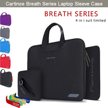 Cartinoe Breathable Laptop Sleeve Carrying Case Cover Bag HandBag Briefcase for Apple Macbook Air 11 12 inch/ 13 15 Pro Retina