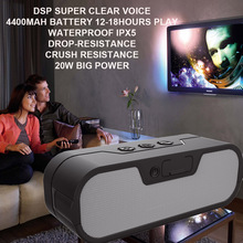 best seller 20W big power DSP super clear sound WATERPROOF BLUETOOTH SPEAKER, Wireless hands free fast Shipping