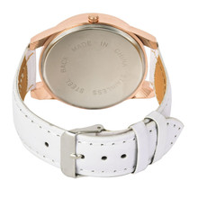 lackingone relojes mujer 2015 Fashion relogio feminino Eiffel Tower Crystal Leather Band Woman Girl Quartz Watch