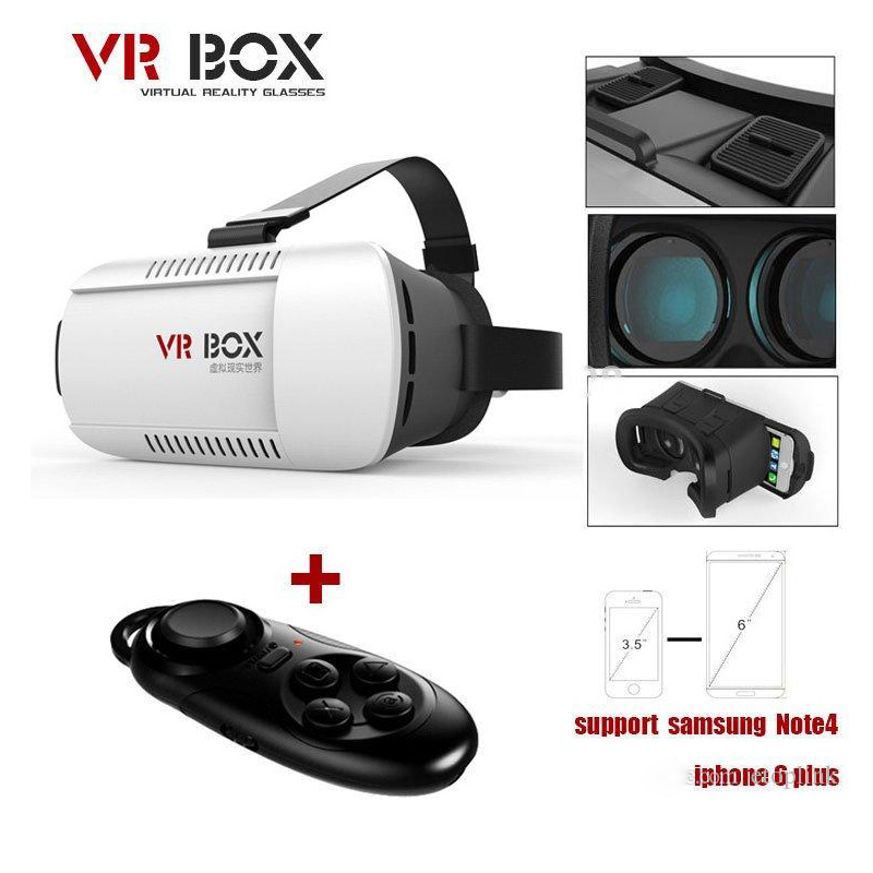 2015 Hotsale 3D cardboard VR BOX Version VR Virtual Reality Glasses 3d movies and 3d Games
