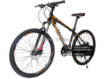 Bicycle 24 speed aluminum alloy frame bike  locking oil disc 26 inch mountain bike