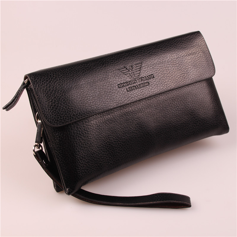 prada black leather purse clutch as new 2015  