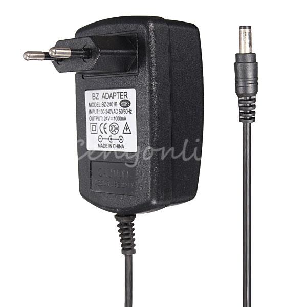 Good AC Converter Adapter for DC 24V 1A Power Supply Charger for LED Strip Light CCTV