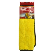 Auto Shine Super Thick Plush Microfiber Car Wax & Polishing Towel for Car Care Detailing