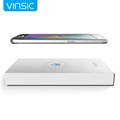 Vinsic Magic P8 12000mAh External Battery Power Bank Qi Wireless Charger for Samsung and Other Qi